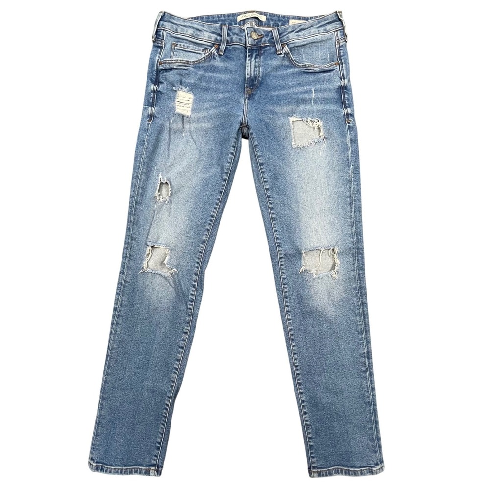 Mavi Blue Ada Distressed Boyfriend Jeans Womens Size 29